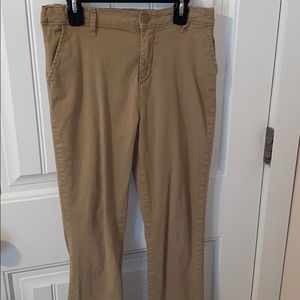 Girls khaki pants